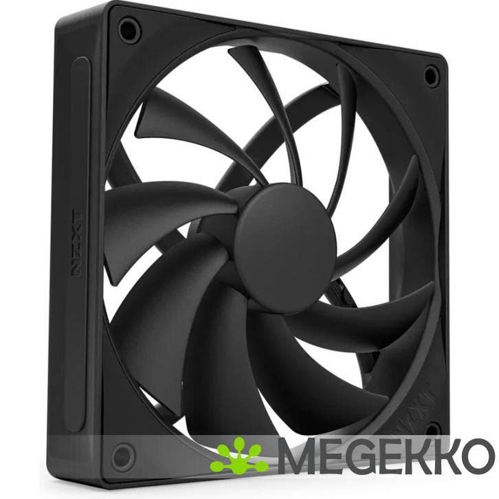 NZXT F120Q - 120MM - Black - Quiet Airflow, Computers en Software, Computerkoelers, Nieuw, Verzenden