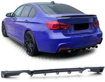 Performance Look Diffuser 335i/340i Look BMW F30 F31 B2086, Nieuw, Achter, BMW