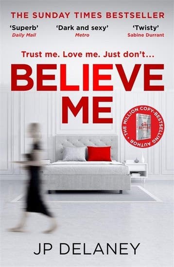 Believe Me 9781529426380 Jp Delaney, Verzenden, Jp Delaney