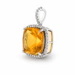 Sans prix de réserve - Pendentif Platine - 3.10ct. tw. Opale, Bijoux, Sacs & Beauté