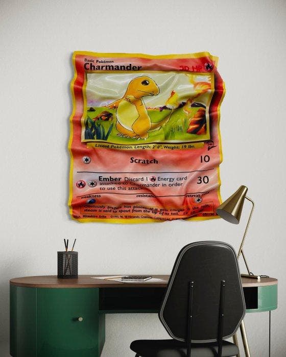Soyz Bank (1988) - Charmander, Antiek en Kunst, Kunst | Designobjecten