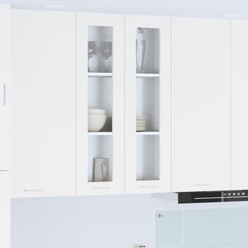 vidaXL Hangkast Wit 60 x 31 x 100 cm Bewerkt hout, Verzenden, Nieuw