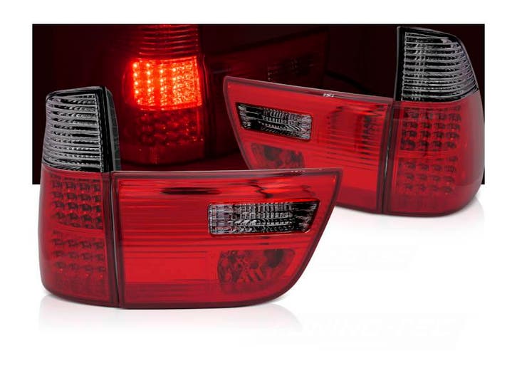 LED achterlichten Red Smoke geschikt voor BMW X5 E53, Auto-onderdelen, Verlichting, Nieuw, BMW, Verzenden