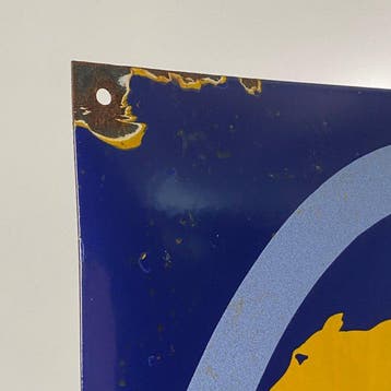 Bären - Emaille bord - 50x40 cm - Gemaakt van een dikke