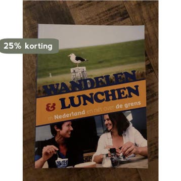 Wandelen & lunchen in Nederland en net over de grens, Verzenden, Ellie Brik
