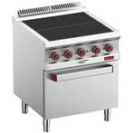 Fornuis + Heteluchtoven | OPTIMA 700 | Elektrisch | 4, Verzenden