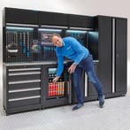 Datona Werkplaatsinrichting PREMIUM RVS werkblad met, Ophalen of Verzenden