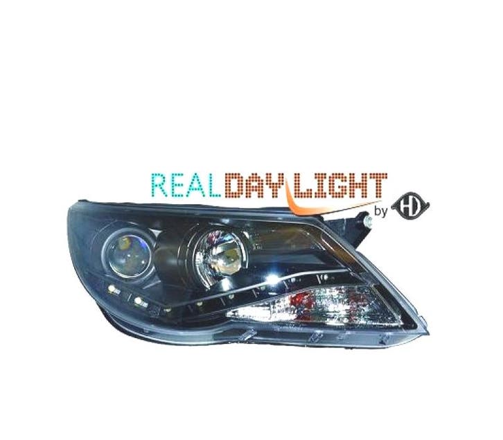 Phares Pour Volkswagen Vw Tiguan 07-11 Noir, Autos : Pièces & Accessoires, Éclairage, Envoi