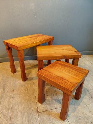 Tables gigognes - Grenen - Trois tables dappoint