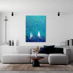 Jasmin Navoyan - TURQUOISE PARADISE. Boats. Sea series.