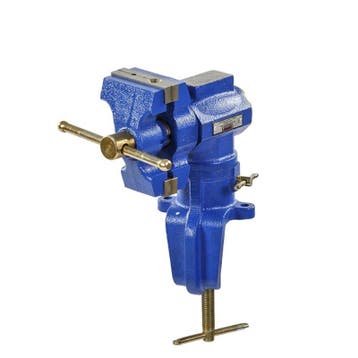 Multifunctionele tafelbankschroef 65 mm. draaibare, Ophalen of Verzenden, Nieuw