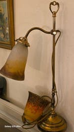art deco - Lamp (3) - Legering