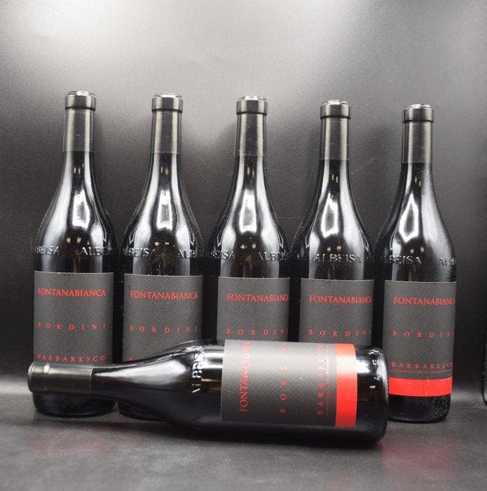 2019 Fontanabianca, Bordini - Barbaresco - 6 Flessen (0.75, Verzamelen, Wijnen