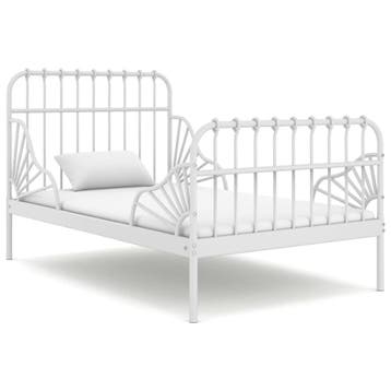 Bedframe wit 80x200 | 57% korting | Retour deal, Huis en Inrichting, Verstelbaar, Eenpersoons, Verzenden, Wit