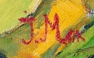 Makovetska Iryna (XX-XXI) - Golden Lemons, Antiek en Kunst