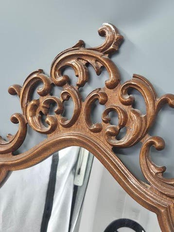 Prunkvoller Barock Stil Spiegel – Wand Spiegel mit