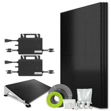 Zonnepanelen pakket voor platdak - 1.3 kW - 3x 430, Doe-het-zelf en Bouw, Ophalen of Verzenden, Nieuw