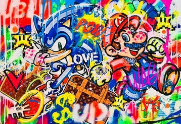 HÖK (1984) - Retro Gamming Mario & Sonic Go Shopping -