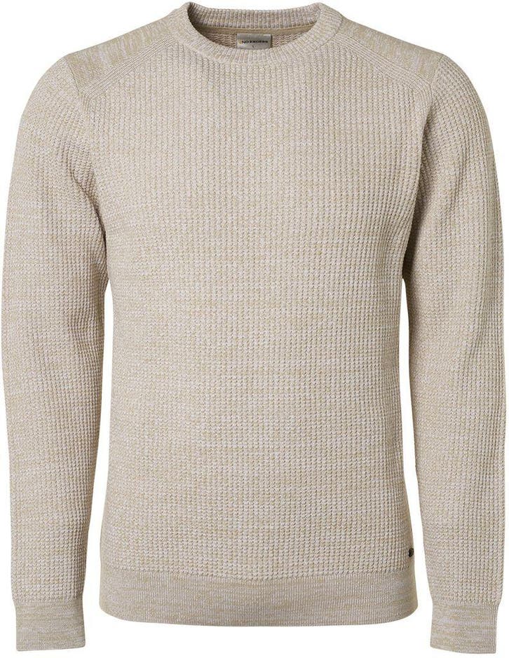 No Excess Trui Gebreid Beige maat Maat 52/54 (L) Heren, Kleding | Heren, Truien en Vesten, Beige, Nieuw, Maat 52/54 (L), Verzenden