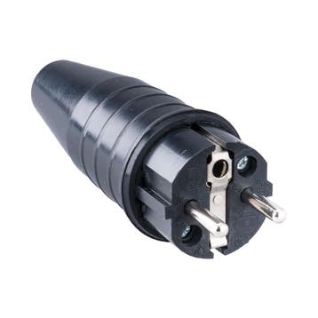 Heavy Duty Industriële Rubber Stroomstekker 16A 250V -, Verzenden
