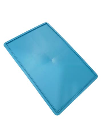 Oplegdeksel 600x400 mm turquoise nieuw, Ophalen of Verzenden