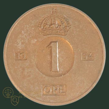 Zweden. Set 1, 5, 10, 50 Ore and 1, 5, 50 Kroner 1854-1983, Postzegels en Munten