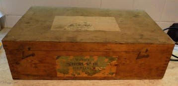 Maritieme objecten - Walkers Cherrub III - Messing - Hout -