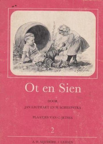 Ot en Sien schoolboekjes 4 dln - Ligthart, Scheepstra,, Verzenden, Gelezen, Ligthart