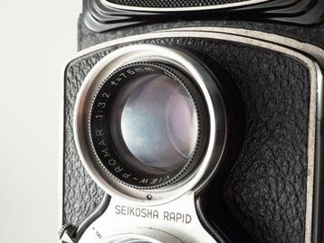 Minolta Minoltacord with Chiyoko Promar SIII 3,5/75mm Metal, Nieuw