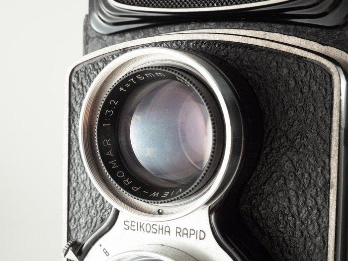 Minolta Minoltacord with Chiyoko Promar SIII 3,5/75mm Metal, TV, Hi-fi & Vidéo, Appareils photo analogiques