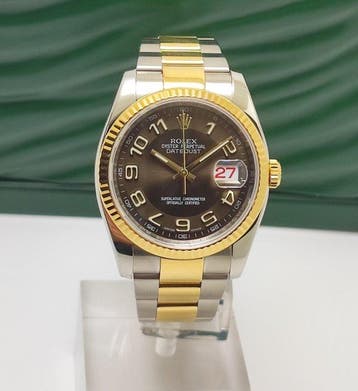 Rolex - Datejust 36 “Brown Dial” - Ref. 116233 - Homme -, Nieuw