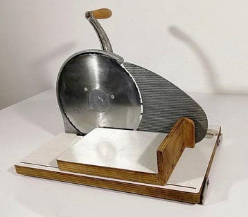 NILS JOHAN - Trancheuse - BRUTUS - Acier, Aluminium, Bois -