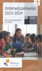Onderwijszakboekje 2023-2024 / Onderwijszakboekje, Boeken, Studieboeken en Cursussen, Verzenden, Zo goed als nieuw, Guy Janssens