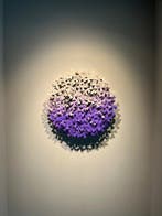 Swen Van der Sangen - Sakura Blossom Bonbon Beige Purple -