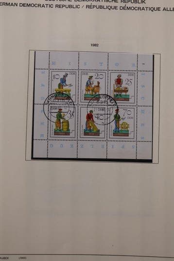 RDA 1949/1990 - Collection complète en 3 albums Schaubek
