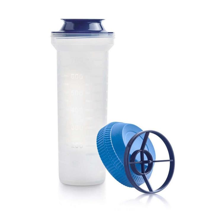 Tupperware Quick Shake 750 ml Blauw, Huis en Inrichting, Keuken | Tupperware, Nieuw, Verzenden
