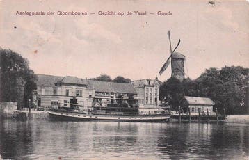 Nederland - Gouda - met veel mooie, oude kaarten -, Verzamelen, Postkaarten | Buitenland, Gelopen