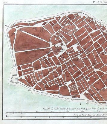 Italië - Cremona, Lombardije; J. Lalande - Plan de Cremone -