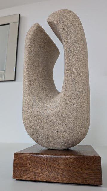 Sculpture, Look Within - 33 cm - Calcaire - 2026