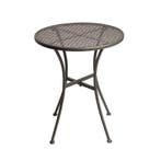 Tafel | Staal | Grijs | In-/Outdoor | Ø600x710(h)mm Bolero, Verzenden, Nieuw in verpakking