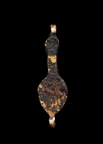 Oude Egypte, Nieuwe rijk Goud Nefer Amulet (Zonder