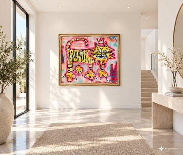Timo Wedell - Wild Graffiti Dreams - XL- Basquiat Style