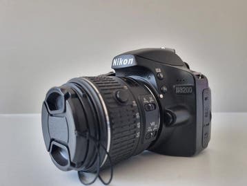 Nikon D3200 + AF-S DX NIKKOR 18-55mm f/3.5-5.6G VR II, Audio, Tv en Foto, Nieuw