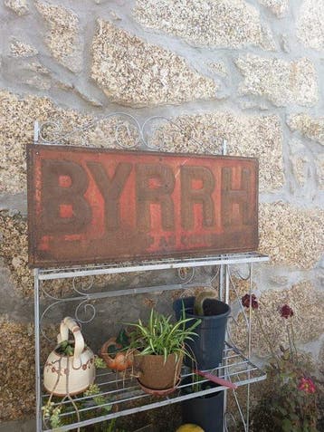 Byrrh - Reclamebord - Metaal