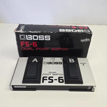 Boss FS 6 Dubbele Voetschakelaar | Nette Staat, Muziek en Instrumenten, Ophalen of Verzenden, Nieuw
