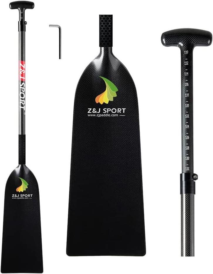 Drakenboot peddel 110-132cm | Tweede kansje | Sla je slag, Watersport en Boten, Peddels, Enkelbladige peddel, Zo goed als nieuw