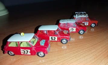 Corgi 1:43 - Modelauto (4) - Mini Cooper S Rally Monte Carlo, Nieuw