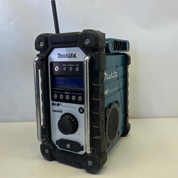 Makita DMR110 Bouwradio FM DAB/DAB+ Incl. Accu | Nette Staat, Audio, Tv en Foto, Ophalen of Verzenden, Nieuw