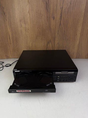 Philips - CDR800 - 3 CD Changer Cd-recorder, Nieuw