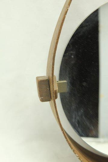 Miroir mural - Bois, Verre